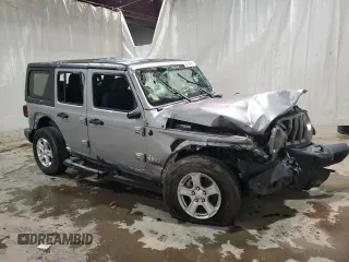2020 Jeep Wrangler Unlimited Sport with VIN 1C4HJXDN5LW220413, listed as a Copart auction lot 88042855 with 47,205 mi miles and Clean title. Bid and sale history available at DreamBid. Image 4.