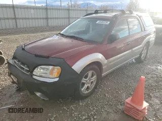 2003 Subaru Baja Sport with VIN 4S4BT62C337115189, listed as a Copart auction lot 48402235 with 165,732 mi miles and Salvage Title. Bid and sale history available at carsss.com. Image 1.