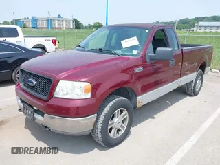 2005 Ford F-150 XL z VIN 1FTRF14545NB41150, wystawiony jako IAAI lot #42472198 z przebiegiem 198 358 mil mil oraz . Historia ofert i sprzedaży dostępna na DreamBid. Obrazek 2.