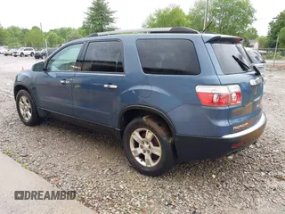2012 GMC Acadia SL with VIN 1GKKRNED2CJ307051, listed as a IAAI auction lot 42101287 with 191,508 mi miles and . Bid and sale history available at carsss.com. Image 3.