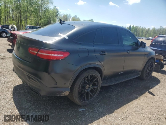 2018 Mercedes-Benz GLE 63 S AMG z VIN 4JGED7FB9JA108622, wystawiony jako Copart lot #57044435 z przebiegiem 138 830 mil mil oraz Czysty tytuł • Clean title. Historia ofert i sprzedaży dostępna na DreamBid. Obrazek 3.