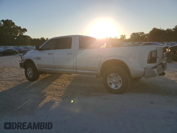 2015 Ram 2500 Laramie with VIN 3C6UR5KLXFG651532, listed as a Copart auction lot 81883484 with 228,831 mi miles and Salvage title. Bid and sale history available at DreamBid. Image 2.
