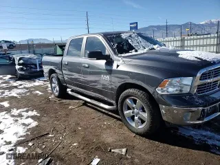 2017 Ram 1500 Big Horn with VIN 1C6RR7LG0HS849566, listed as a Copart auction lot 44740145 with 79,304 mi miles and Salvage Title. Bid and sale history available at carsss.com. Image 11.