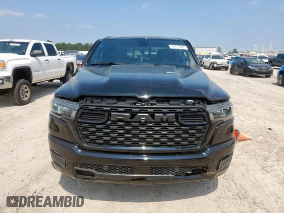 2025 Ram 1500 with VIN 1C6SRFMPXSN583439, listed as a Copart auction lot 59518285 with 10,253 mi miles and Non repairable. Bid and sale history available at DreamBid. Image 5.