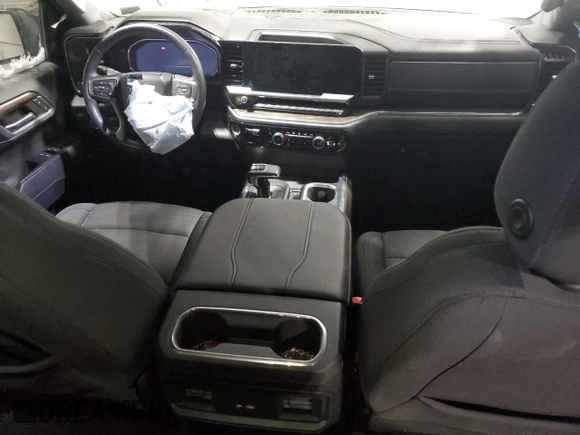 2023 Chevrolet Silverado 1500 RST with VIN 1GCUDEE84PZ170062, listed as a Copart auction lot 89120845 with 25,195 mi miles and Salvage Title. Bid and sale history available at DreamBid. Image 8.