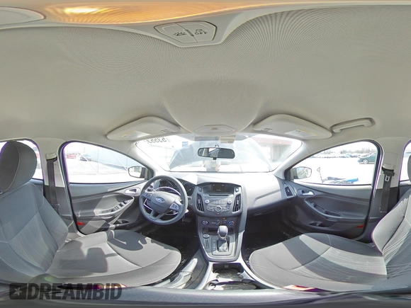 2017 Ford Focus SE with VIN 1FADP3F21HL204250, listed as a Copart auction lot 53553325 with 76,317 mi miles and Salvage title. Bid and sale history available at DreamBid. Image 13.