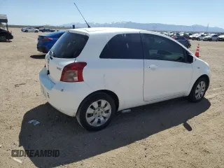 2008 Toyota Yaris with VIN JTDJT923685144805, listed as a Copart auction lot 52402325 with 140,336 mi miles and Salvage Title. Bid and sale history available at DreamBid. Image 3.