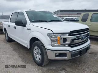 2018 Ford F-150 XL with VIN 1FTEW1CB2JKC70120, listed as a IAAI auction lot 41496309 with 123,595 mi miles. Bid and sale history available at carsss.com. Image 1.