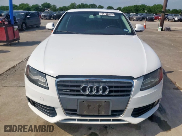 2009 Audi A4 Prestige with VIN WAUMF78K29N012730, listed as a Copart auction lot 54796885 with 174,289 mi miles and Clean title. Bid and sale history available at DreamBid. Image 5.