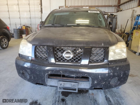 2004 Nissan Titan XE with VIN 1N6AA06A14N532798, listed as a Copart auction lot 46052165 with 254,435 mi miles and Salvage Title. Bid and sale history available at carsss.com. Image 5.