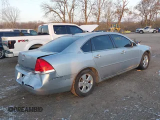 2006 Chevrolet Impala LT 3.5L with VIN 2G1WT58K669436007, listed as a IAAI auction lot 40910025 with 186,097 mi miles and . Bid and sale history available at DreamBid. Image 4.