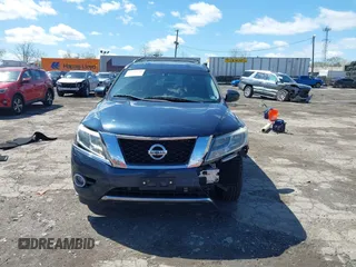 2013 Nissan Pathfinder SL z VIN 5N1AR2MM6DC643665, wystawiony jako IAAI lot #41995720 z przebiegiem 165 919 mil mil oraz . Historia ofert i sprzedaży dostępna na DreamBid. Obrazek 12.