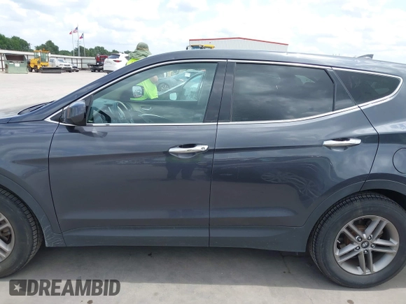 2017 Hyundai Santa Fe 2.4L with VIN 5XYZTDLB6HG458652, listed as a IAAI auction lot 42081160 with 90,816 mi miles and . Bid and sale history available at DreamBid. Image 15.