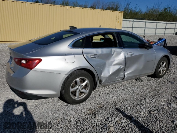2017 Chevrolet Malibu LS with VIN 1G1ZB5ST6HF262564, listed as a Copart auction lot 55133175 with 134,074 mi miles and Salvage Title. Bid and sale history available at DreamBid. Image 3.