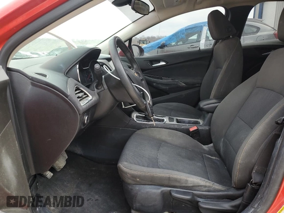 2018 Chevrolet Cruze LS with VIN 1G1BC5SM7J7132865, listed as a Copart auction lot 50079455 with 116,821 mi miles and Salvage Title. Bid and sale history available at DreamBid. Image 7.