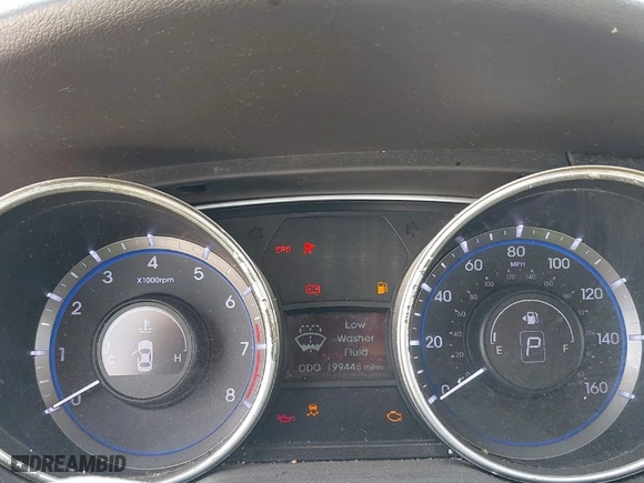 2012 Hyundai Sonata GLS PZEV with VIN 5NPEB4AC5CH457975, listed as a IAAI auction lot 41789642 with 199,446 mi miles. Bid and sale history available at carsss.com. Image 7.