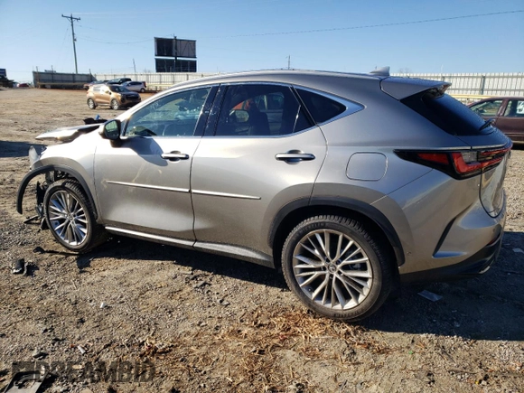 2023 Lexus NX 350h Luxury with VIN 2T2HKCEZ5PC013411, listed as a Copart auction lot 85705704 with 28,660 mi miles and Salvage Title. Bid and sale history available at DreamBid. Image 2.