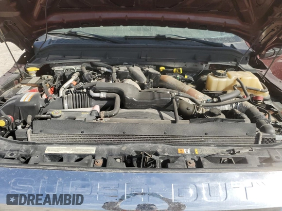 2013 Ford F-250 XL with VIN 1FT7W2BT3DEA28724, listed as a Copart auction lot 47623275 with 128,769 mi miles and Salvage title. Bid and sale history available at DreamBid. Image 11.