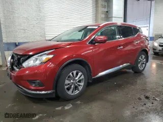 2015 Nissan Murano Platinum with VIN 5N1AZ2MH6FN242904, listed as a Copart auction lot 72755574 with 116,538 mi miles and Salvage Title. Bid and sale history available at carsss.com. Image 1.