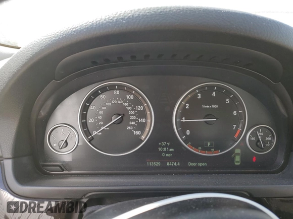 2011 BMW 5 Series 535i xDrive with VIN WBAFU7C52BC875433, listed as a Copart auction lot 48753515 with 113,529 mi miles and Non Repairable. Bid and sale history available at carsss.com. Image 9.
