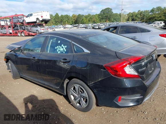 2019 Honda Civic LX with VIN 2HGFC2F65KH549993, listed as a IAAI auction lot 40394538 with 92,951 mi miles and . Bid and sale history available at DreamBid. Image 14.