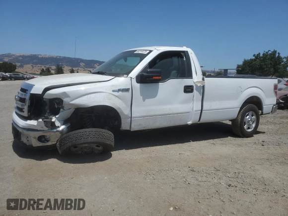 2013 Ford F-150 XL with VIN 1FTNF1CF6DKE88505, listed as a Copart auction lot 60310225 with 36,981 mi miles and Salvage title. Bid and sale history available at DreamBid. Image 1.