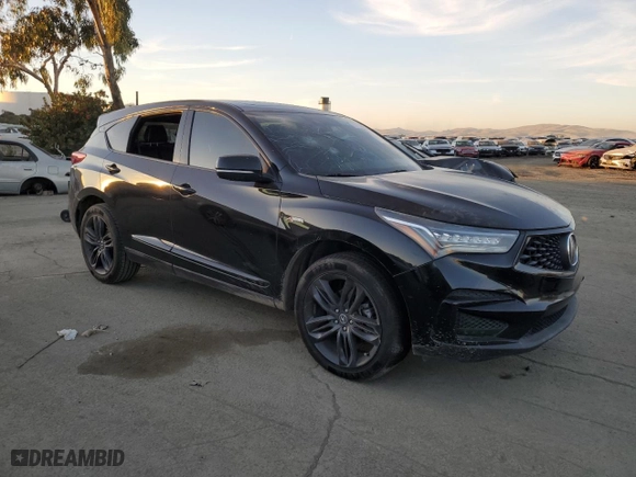 2019 Acura RDX w/A-Spec Pkg with VIN 5J8TC1H61KL008131, listed as a Copart auction lot 88170235 with 140,254 mi miles and Salvage Title. Bid and sale history available at carsss.com. Image 4.