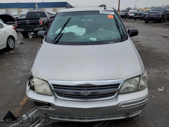 2005 Chevrolet Venture LT with VIN 1GNDV33E75D136869, listed as a Copart auction lot 89343585 with 0 mi miles and Salvage Title. Bid and sale history available at carsss.com. Image 5.