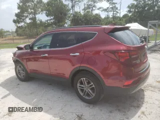 2018 Hyundai Santa Fe 2.4L with VIN 5XYZU3LB4JG508929, listed as a Copart auction lot 63962125 with 51,334 mi miles and Salvage title. Bid and sale history available at DreamBid. Image 2.