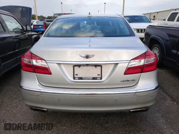 2013 Hyundai Genesis 3.8L with VIN KMHGC4DD2DU241126, listed as a Copart auction lot 74201064 with 150,659 mi miles and Non Repairable. Bid and sale history available at carsss.com. Image 6.