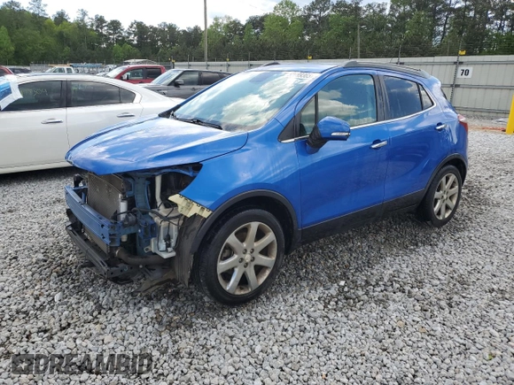 2017 Buick Encore Essence with VIN KL4CJCSB4HB058035, listed as a Copart auction lot 52089365 with 64,194 mi miles and Salvage Title. Bid and sale history available at carsss.com. Image 1.