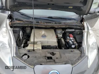 2015 Nissan LEAF SV with VIN 1N4AZ0CP2FC332733, listed as a Copart auction lot 54180075 with 113,871 mi miles and Clean Title. Bid and sale history available at carsss.com. Image 11.