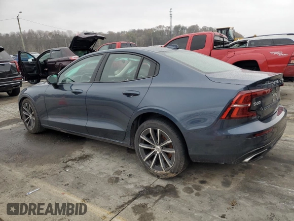 2021 Volvo S60 Momentum with VIN 7JR102FZ6MG118395, listed as a Copart auction lot 80833554 with 46,200 mi miles and Salvage Title. Bid and sale history available at carsss.com. Image 2.