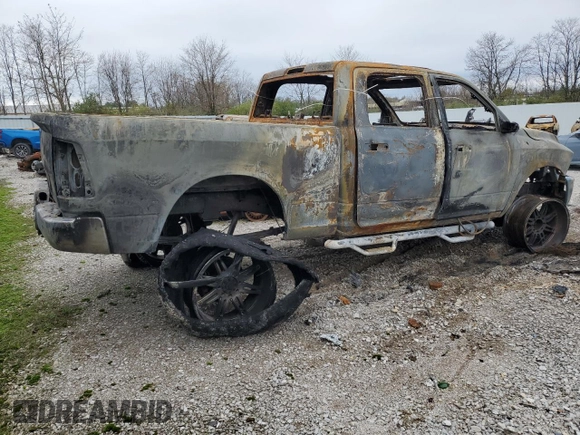 2010 Dodge Ram 2500 TRX with VIN 3D7UT2CL3AG132232, listed as a Copart auction lot 81825254 with Not Provided miles and Salvage Title. Bid and sale history available at carsss.com. Image 3.