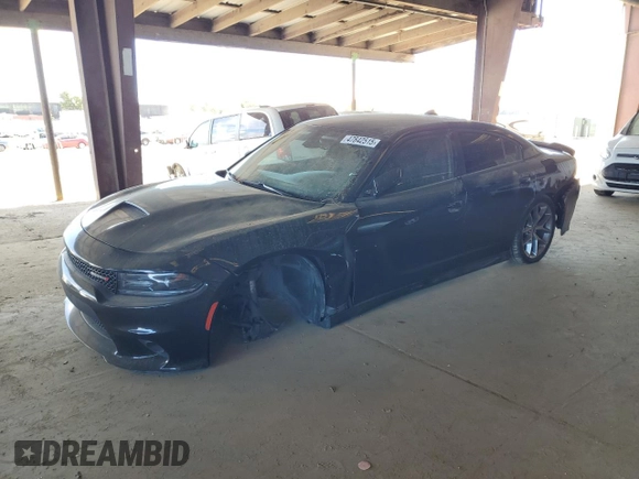 2020 Dodge Charger GT with VIN 2C3CDXHG4LH204722, listed as a Copart auction lot 47842515 with 124,913 mi miles and Salvage Title. Bid and sale history available at carsss.com. Image 1.