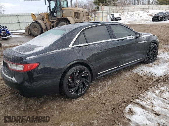 2017 Lincoln Continental Reserve z VIN 1LN6L9NP0H5623821, wystawiony jako Copart lot #87847225 z przebiegiem 139 219 mil mil oraz Szkoda całkowita • Salvage title. Historia ofert i sprzedaży dostępna na DreamBid. Obrazek 3.