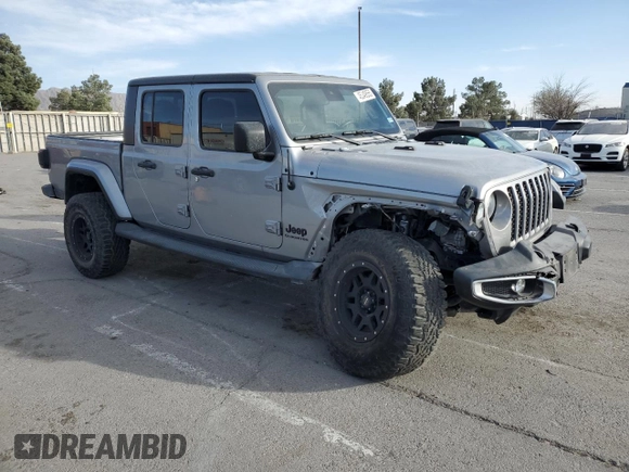 2021 Jeep Gladiator Sport S z VIN 1C6JJTAM1ML508266, wystawiony jako Copart lot #45349555 z przebiegiem 47 883 mil mil oraz Szkoda całkowita • Salvage title. Historia ofert i sprzedaży dostępna na DreamBid. Obrazek 4.
