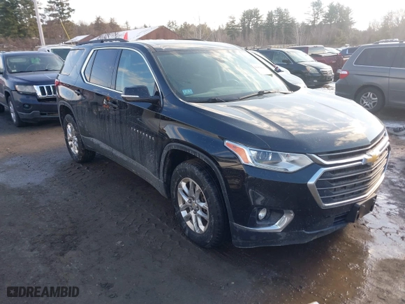 2020 Chevrolet Traverse LT Cloth with VIN 1GNEVGKW8LJ217559, listed as a IAAI auction lot 41458010 with 43,533 mi miles. Bid and sale history available at carsss.com. Image 1.