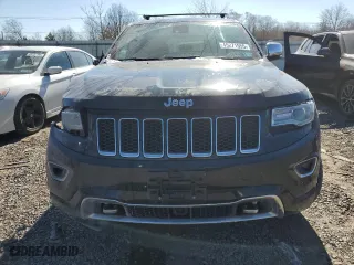 2014 Jeep Grand Cherokee Overland with VIN 1C4RJFCT8EC409673, listed as a Copart auction lot 45271555 with 136,810 mi miles and Salvage Title. Bid and sale history available at carsss.com. Image 5.