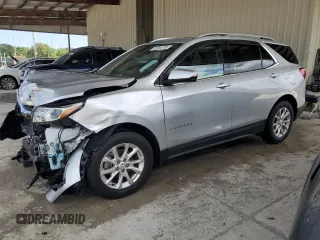 2018 Chevrolet Equinox LT with VIN 2GNAXSEVXJ6108982, listed as a Copart auction lot 52082785 with 80,161 mi miles and Salvage Title. Bid and sale history available at DreamBid. Image 1.