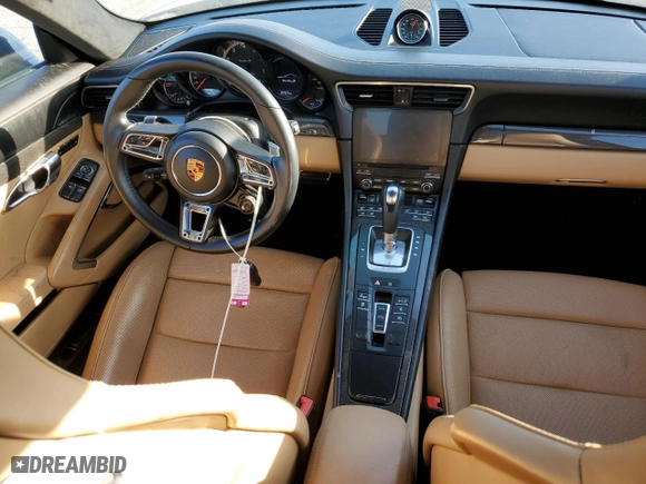 2019 Porsche 911 Turbo with VIN WP0AD2A98KS140712, listed as a Copart auction lot 70003393 with 54,904 mi miles. Bid and sale history available at carsss.com. Image 8.