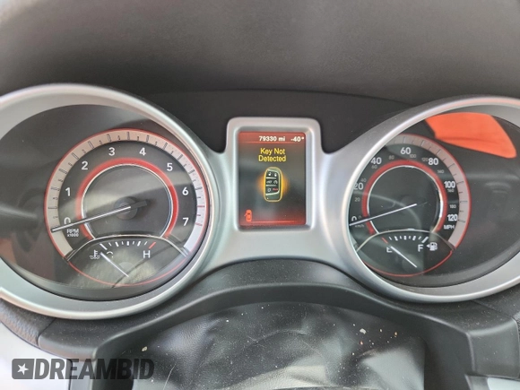 2017 Dodge Journey SXT with VIN 3C4PDCBB1HT701941, listed as a Copart auction lot 63612385 with 79,330 mi miles and Salvage title. Bid and sale history available at DreamBid. Image 9.
