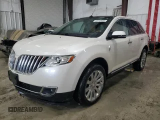 2015 Lincoln MKX with VIN 2LMDJ8JK7FBL34658, listed as a Copart auction lot 43148695 with 158,330 mi miles and Salvage Title. Bid and sale history available at carsss.com. Image 1.