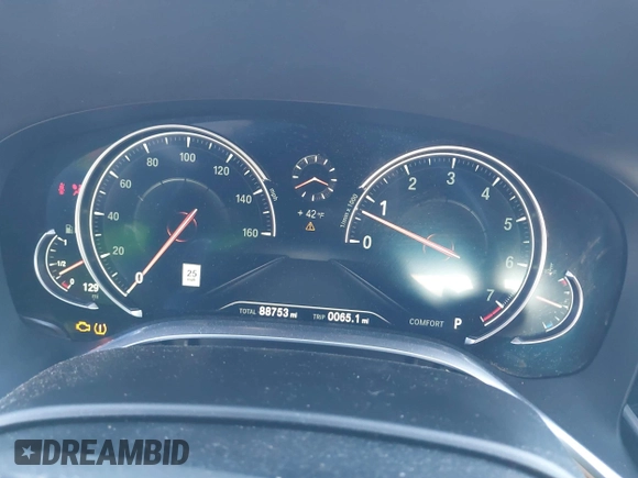 2017 BMW 7 Series 750i with VIN WBA7F0C34HGM21805, listed as a IAAI auction lot 41446797 with 88,753 mi miles and . Bid and sale history available at DreamBid. Image 15.