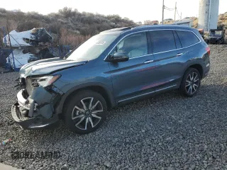 2022 Honda Pilot Touring 7-Passenger with VIN 5FNYF6H64NB011184, listed as a Copart auction lot 44469745 with 18,079 mi miles and Salvage Title. Bid and sale history available at carsss.com. Image 1.