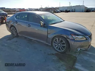 2014 Lexus GS 350 with VIN JTHBE1BL4E5043076, listed as a Copart auction lot 45800745 with 272,104 mi miles and Salvage Title. Bid and sale history available at DreamBid. Image 4.