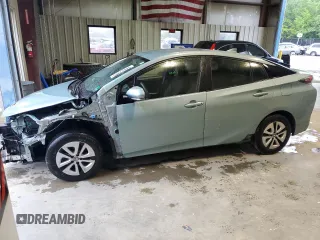 2018 Toyota Prius Two z VIN JTDKBRFU9J3072882, wystawiony jako Copart lot #58527405 z przebiegiem 91 760 mil mil oraz Szkoda całkowita • Salvage title. Historia ofert i sprzedaży dostępna na DreamBid. Obrazek 1.