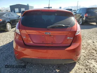 2019 Ford Fiesta SE with VIN 3FADP4EJ0KM166014, listed as a Copart auction lot 45999075 with 49,142 mi miles and Salvage Title. Bid and sale history available at DreamBid. Image 6.