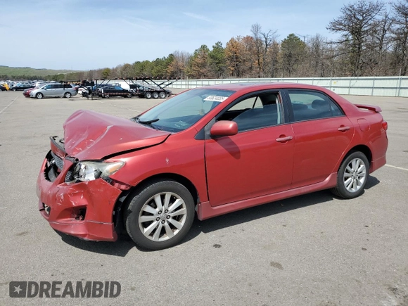 2010 Toyota Corolla with VIN 2T1BU4EE2AC452483, listed as a Copart auction lot 53624035 with 135,375 mi miles and Salvage Title. Bid and sale history available at DreamBid. Image 1.