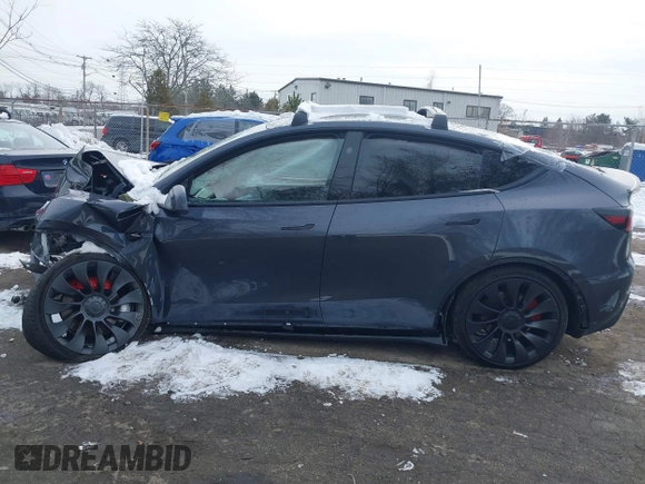 2023 Tesla Model Y Performance with VIN 7SAYGDEF0PF834822, listed as a IAAI auction lot 41547678 with Not Provided miles and . Bid and sale history available at DreamBid. Image 13.